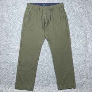 J Crew Pants Mens 31x30 Green Tech 484 Slim Fit Performance Chino Stretch Preppy